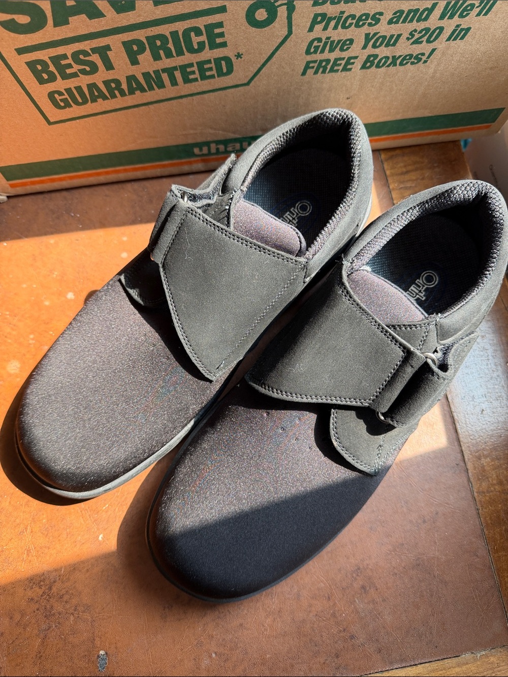 Orthofeet Bismarck Slip-On Comfort Loafers with Adjustable Strap
